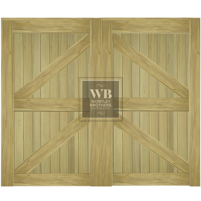 Bedfordshire Vertical Wooden Gates (25% Off & Dispatched Next Day)